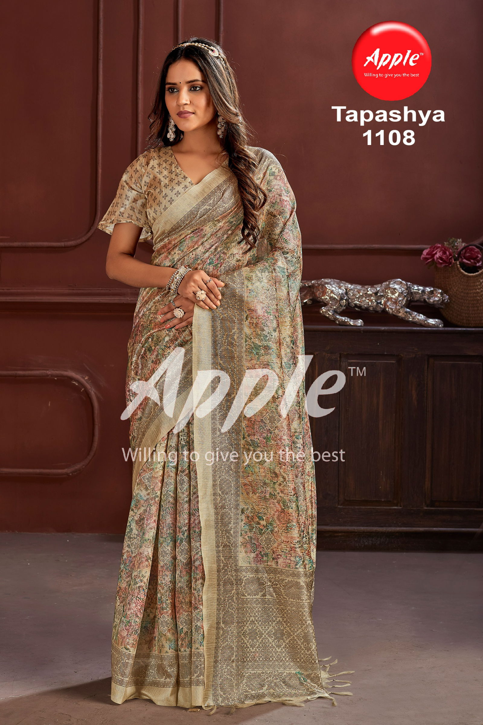 Tapashya Vol 11 By Apple Sufi Silk Printed Sarees Wholesalers In Delhi